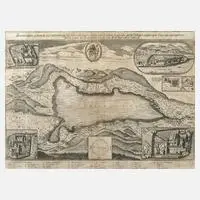 Merian, Der Tegernsee, Kupferstich