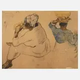 Paul Gauguin, Figürliche Skizze