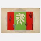 Henry Matisse, "The Dancer", Farblithographie