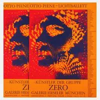 Prof. Otto Piene, ”Lichtballett”, Farbsiebdrucke