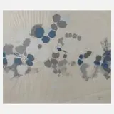 Rolf Hans, "Grau blau", 1965