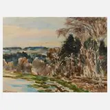 Fredo Bley, "Vorfrühling im Vogtland"