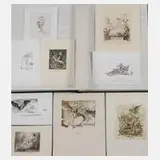 Bernd Hieke, Exlibrissammlung, Kupferstiche und Lithographien