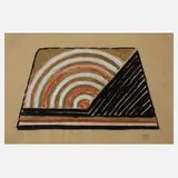 Otto Müller-Eibenstock, "Nr. 2 Pyramide stumpf", Mischtechnik