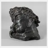 Claude Mary, Jüngling im Profil, Bronze