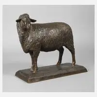 Arthur Steiner, Mutterschaf, 1936, Bronze