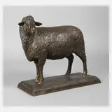 Arthur Steiner, Mutterschaf, 1936, Bronze