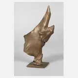 Gotthelf Schlotter, abstrakte Skulptur, 1922, Bronze