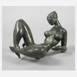 Heinrich Deutsch, "Die Erwartung", 1979, Bronze