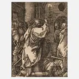 Blatt aus der kleinen Passion by Albrecht Durer, Holzschnitt, sold Feb 2022