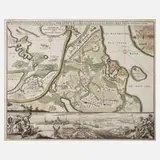 Ansicht von Stralsund by Johann Baptist Homann, Kupferstich, sold Feb 2022
