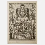 Fidus, "Germanias Blut", Lithographie