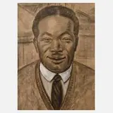 Ernst Holzhäuser, Portrait eines Afrikaners