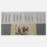 Emmett Williams, Collage und Druckgraphik, 2001, Collage auf einer Lithographie von Richard Dreher (vom Künstler signiert)