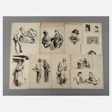August Futterer, Sammlung Illustrationszeichnungen, 1895