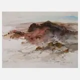 Manfred Feiler, "Mallorca", Aquarell