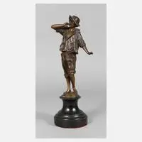 Franz Rosse, Wasserträger, 1897, Bronze