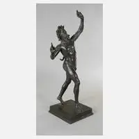 Pietro Masulli, tanzender Faun, Bronze