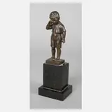 C. Rochlitz, trauriger Knabe, Bronze