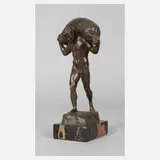 Friedrich Cauer, Sackträger, 1903, Bronze