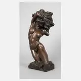 Constanzo Mongini, tanzender weiblicher Akt, Bronze