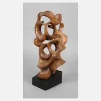 Pg Canonica, moderne Holzskulptur