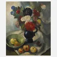 Waclaw Piotrowsky, Herbststillleben, Öl auf Leinwand