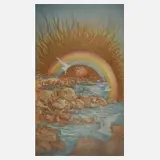 Wolfgang Fratzscher, "Regenbogen", Farboffset