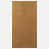 Gustav Klimt, Damenbildnis, Lithographie