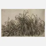 Franz Traunfellner, "Kornfeld", Kaltnadelradierung mit schönem Plattenton