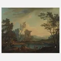 Benjamin Zobel, An der Ruine