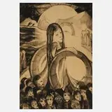 E. Pernice, ohne Titel, 1934, Kohle auf Papier