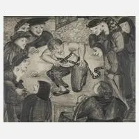 E. Pernice, "Schau ...", 1937, Kohle und Graphit