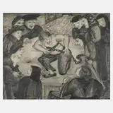 E. Pernice, "Schau ...", 1937, Kohle und Graphit