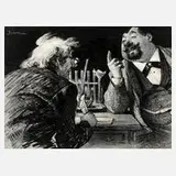 Josef Kriwer, "Ein bemerkenswerter Gedanke", Mischtechnik