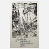Michael Kunert, Originalgraphisches Plakat, Lithographie und Hochdruck