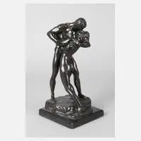 Ferdinand Lepcke, Der Kuss, Bronze