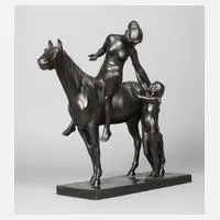 Hermann Otto Haase-Ilsenburg, Abschied, Bronze