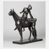Hermann Otto Haase-Ilsenburg, Abschied, Bronze
