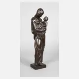 Heinrich Eichhoff, Madonna mit Kind, Bronze