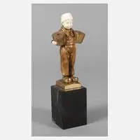 Hans Dietrich, Chryselephantin Knabe, Bronze