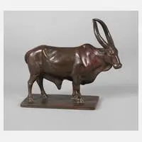 Alfred Thiele, Auerochse, 1940, Bronze