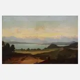 Carl Heinrich Beichling, Am Starnberger See, Öl auf Leinwand