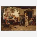 Ludwig Blume-Siebert, Das Wiedersehen, Öl auf Leinwand