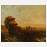 Edward John Cobbett, "Waiting for the Stragglers", Öl auf Leinwand
