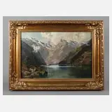 Theodor Guggenberger, Königsseeansicht, Öl auf Leinwand