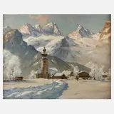 Erwin Kettemann, Wintermorgen in Lofer