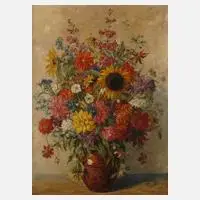 Max Märtens, "Sommerblumen", Öl auf Leinwand