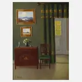 F. Went, Interieur, Ölgemälden
