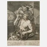 Reinier van Persijn, "Oktober", Kupferstich